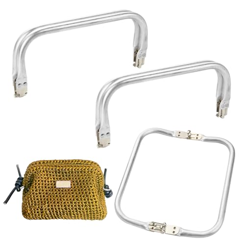 BOFUNX 2 Stücke Taschen Verschluss Rahmen Aluminium Kuss Verschluss Geldbeutel Clutch Bag Geldbörsengriffe Rahmen Taschenbügel zum Einnähen BOFUNX 2 Stücke Taschen Verschluss Rahmen Aluminium Kuss Verschluss Geldbeutel Clutch Bag Geldbörsengriffe Rahmen Taschenbügel zum Einnähen von BOFUNX