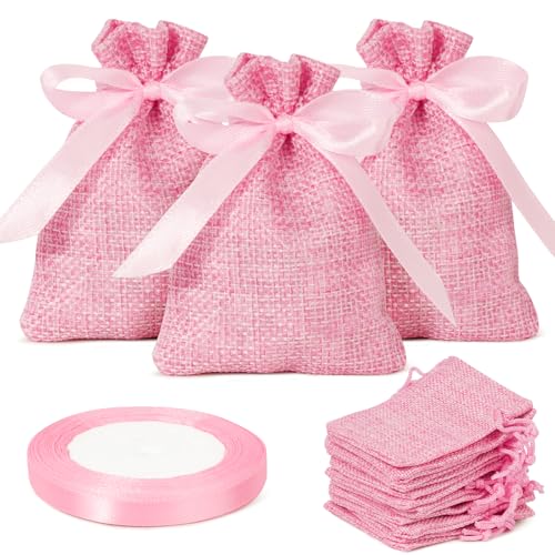 BOFUNX 24 Stücke Geschenksäckchen zum befüllen kleine Geschenktüten Jutesäckchen Stoffbeutel mit Geschenkband für Hochzeit Geburtstag Taufe Party Gastgeschenke BOFUNX 24 Stücke Geschenksäckchen zum befüllen kleine Geschenktüten Jutesäckchen Stoffbeutel mit Geschenkband für Hochzeit Geburtstag Taufe Party Gastgeschenke von BOFUNX