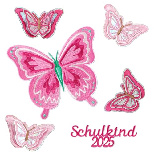 BOFUNX 6 Stücke Schultüte Aufnäher Schmetterling Aufnäher Patches Bügelbild Kinder Aufbügelflicken für Schultüte Schulranzen Kleidung BOFUNX 6 Stücke Schultüte Aufnäher Schmetterling Aufnäher Patches Bügelbild Kinder Aufbügelflicken für Schultüte Schulranzen Kleidung von BOFUNX