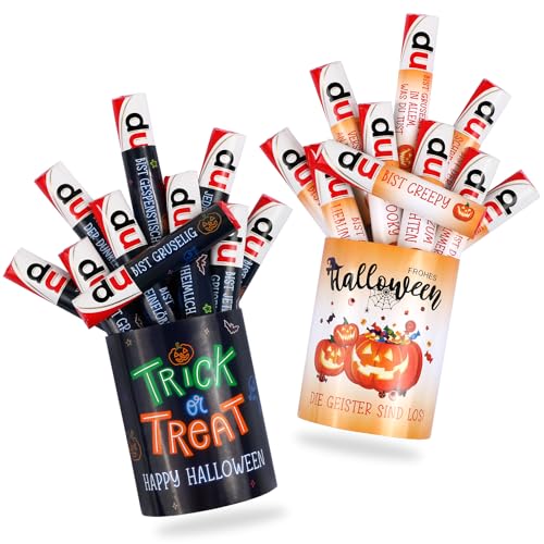 BOFUNX Halloween Kürbis Banderolen Aufkleber Set 2pcs Box Sticker + 20pcs Aufkleber Trick or Treat Sticker Deko Party Gefälligkeiten für Halloween Basteln Kürbis Festival Party Dekoration BOFUNX Halloween Kürbis Banderolen Aufkleber Set 2pcs Box Sticker + 20pcs Aufkleber Trick or Treat Sticker Deko Party Gefälligkeiten für Halloween Basteln Kürbis Festival Party Dekoration von BOFUNX