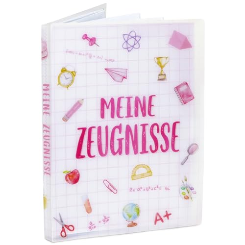 BOFUNX Zeugnismappe A4 mit 20 Hüllen Dokumentenmappe Sichtbuch für Aufbewahrung und Schutz von Zeugnisse Einschulung Schulanfang Geschenk für Kinder Jugendliche Schüler Mädchen Jungen BOFUNX Zeugnismappe A4 mit 20 Hüllen Dokumentenmappe Sichtbuch für Aufbewahrung und Schutz von Zeugnisse Einschulung Schulanfang Geschenk für Kinder Jugendliche Schüler Mädchen Jungen von BOFUNX