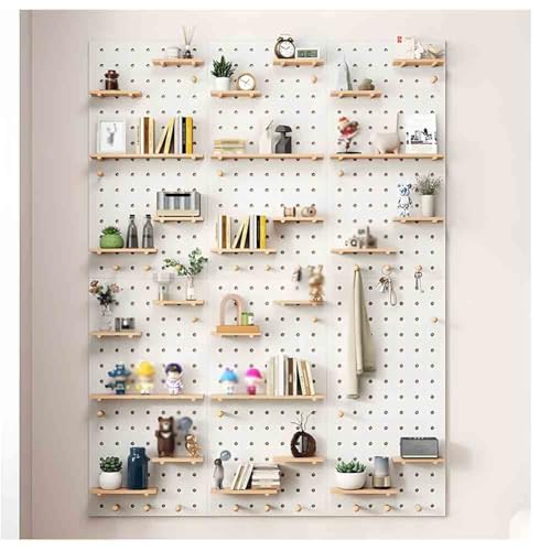 BOGDTF Kombinations-Wand-Organizer-Set, Werkstatt-Organisation, Loch-Wandbrett, Holz-Stecktafel, Wandhalterung, Display-Stecktafel-Set für Zuhause und Büro BOGDTF Kombinations-Wand-Organizer-Set, Werkstatt-Organisation, Loch-Wandbrett, Holz-Stecktafel, Wandhalterung, Display-Stecktafel-Set für Zuhause und Büro von BOGDTF