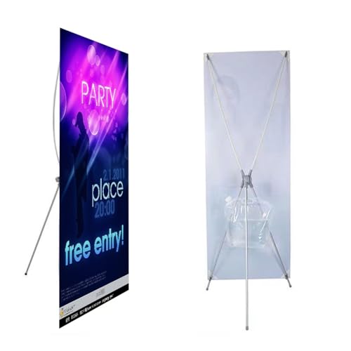 BOGDTF Winddichter X-Rahmen-Bannerständer, ideal für Handelsdisplays und Ladendisplays, Bannerständer für Präsentationen BOGDTF Winddichter X-Rahmen-Bannerständer, ideal für Handelsdisplays und Ladendisplays, Bannerständer für Präsentationen von BOGDTF