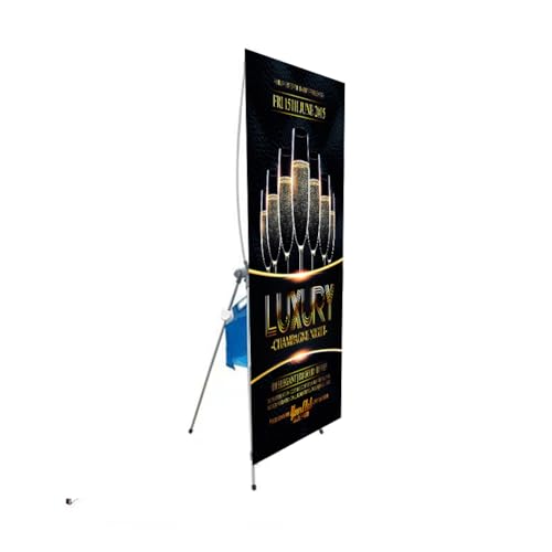 BOGDTF Winddichter X-Rahmen-Bannerständer von BOGDTF