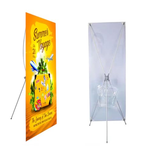 Winddichter Werbeständer für den Außenbereich, multifunktional, verstellbarer X-Bannerständer, Stativ X-Rahmen, Banner-Display-Ständer für Messen, Veranstaltungen, 2 Stück, 80 x 180 cm Winddichter Werbeständer für den Außenbereich, multifunktional, verstellbarer X-Bannerständer, Stativ X-Rahmen, Banner-Display-Ständer für Messen, Veranstaltungen, 2 Stück, 80 x 180 cm von BOGDTF