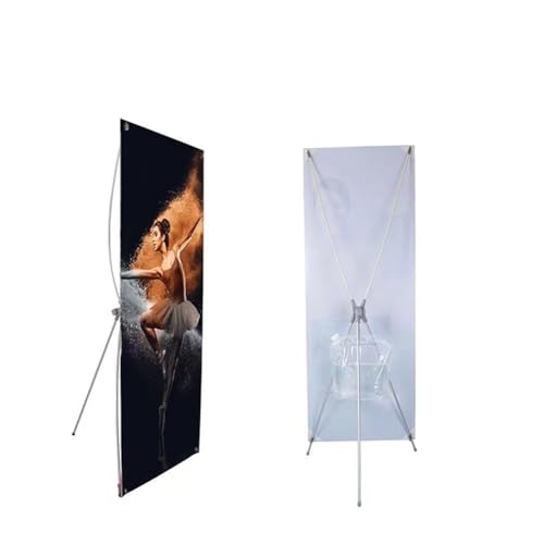 Winddichter X-Bannerständer, tragbarer Bannerständer für Display, Business, Werbung, geeignet für Partys und Veranstaltungen im Innen- und Außenbereich, Grau Winddichter X-Bannerständer, tragbarer Bannerständer für Display, Business, Werbung, geeignet für Partys und Veranstaltungen im Innen- und Außenbereich, Grau von BOGDTF