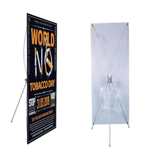 Winddichter X-Rahmen-Bannerständer, 2 Stück, 80 x 180 cm Winddichter X-Rahmen-Bannerständer, 2 Stück, 80 x 180 cm von BOGDTF