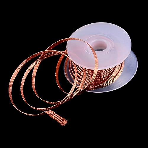 BOGEEL Entlötlitzenband, niedriges Lötzinn-Lötentfernung, für Elektronik-Reparatur und Projekte, Kupfer BOGEEL Entlötlitzenband, niedriges Lötzinn-Lötentfernung, für Elektronik-Reparatur und Projekte, Kupfer von BOGEEL