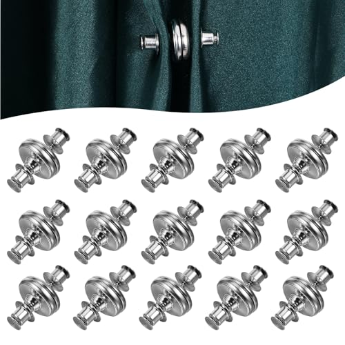 BOHUZI 15 Paare Vorhang Magnetknopf, Vorhang Verschluss Magnet Gardinen Zubehör Gardinenbeschwerer Gardinen Duschvorhang Magnet Zubehör für Schlafzimmer Wohnzimmer Badezimmer Büro BOHUZI 15 Paare Vorhang Magnetknopf, Vorhang Verschluss Magnet Gardinen Zubehör Gardinenbeschwerer Gardinen Duschvorhang Magnet Zubehör für Schlafzimmer Wohnzimmer Badezimmer Büro von BOHUIZ