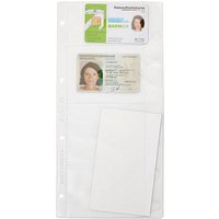 BOI Organisationshüllen 14,5x30,0 cm transparent genarbt, 10 St. von BOI