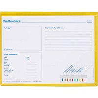 BOI Patienten-Dokumentationsmappe Professional-Line DIN A4 quer gelb von BOI