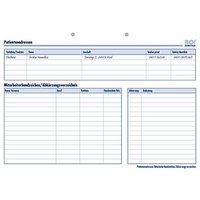 50 BOI Stammdaten ambulant mit Durchschreibeblatt Formulare von BOI