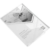 BOI Dokumententaschen OP DIN A4 transparent glatt, 10 St. von BOI