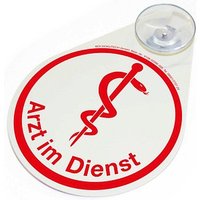 BOI Hinweisschild "Arzt im Dienst" Tropfen 8,0 x 11,0 cm, 1 St. von BOI
