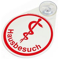 BOI Hinweisschild "Hausbesuch" Tropfen 8,0 x 11,0 cm, 1 St. von BOI