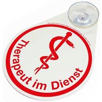 BOI Hinweisschild "Therapeut im Dienst" Tropfen 8,0 x 11,0 cm, 1 St. von BOI