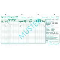 BOI Lagerungs- u. Bewegungsprotokoll Formulare, 50 St. von BOI