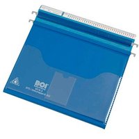 BOI Patienten-Dokumentations-Hängemappe 2-Ringe blau, 5 St. von BOI