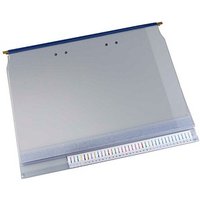 BOI Planettentasche Kunststoff blau DIN A4 3x Klemmleiste, 10 St. von BOI