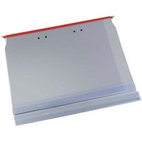 BOI Planettentaschen Kunststoff rot DIN A4 3x Klemmleiste, 10 St. von BOI