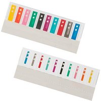 BOI Vollsichtreiter 10 -teilig farbsortiert, 30 St. BOI Vollsichtreiter 10 -teilig farbsortiert, 30 St. von BOI