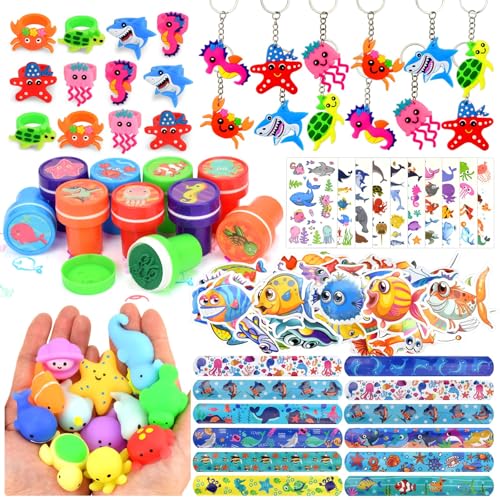 122Pcs Unter dem Meer Partygeschenkset für Kinder, Meeresparty Geschenke, Niedliche Unter dem Meer Partyartikel für Jungen und Mädchen, Geschenke im Meeresdesign, Klassenzimmerbelohnungen für Kinder 122Pcs Unter dem Meer Partygeschenkset für Kinder, Meeresparty Geschenke, Niedliche Unter dem Meer Partyartikel für Jungen und Mädchen, Geschenke im Meeresdesign, Klassenzimmerbelohnungen für Kinder von BOIKOKY