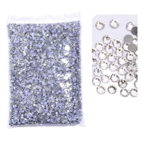 Großhandel mit Glitzerkristall-Hot-Drills, Strass-Hot-Drills, Hot-Drills, können for Nail Art verwendet werden Hotfix Strasssteine(Clear crystal,Ss8 14400pcs) von BOJHGO