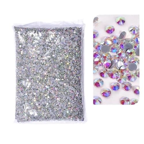 Großhandel mit Glitzerkristall-Hot-Drills, Strass-Hot-Drills, Hot-Drills, können for Nail Art verwendet werden Hotfix Strasssteine(Crystal,Ss8 14400pcs) von BOJHGO