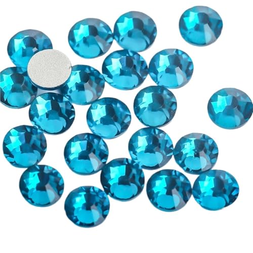 Kristallmasse, nicht-thermische Reparatur-Strasssteine, Glas-Strasssteine, nicht-thermische Reparatur-Strasssteine, DIY-Nagelkunst-Dekoration Hotfix Strasssteine(Color3,SS10-1440pcs) von BOJHGO