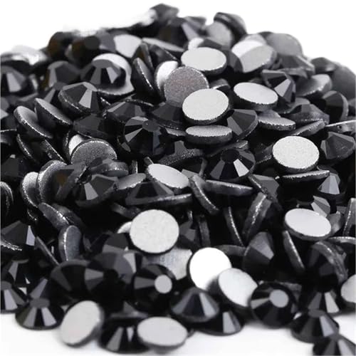 Kristallmasse, nicht-thermische Reparatur-Strasssteine, Glas-Strasssteine, nicht-thermische Reparatur-Strasssteine, DIY-Nagelkunst-Dekoration Hotfix Strasssteine(Color5,SS5-1440pcs) von BOJHGO