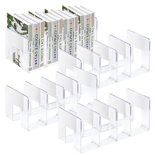 BOJVESH Schreibtisch-Aktenordner, Schreibtisch-Ordner, 4 Fächer, Clutch, Trennwand, Ordner, Geldbörse, Handtasche, Organizer, Brief-Notizbuch, Bürobedarf, Ständer, transparent, 4 Stück BOJVESH Schreibtisch-Aktenordner, Schreibtisch-Ordner, 4 Fächer, Clutch, Trennwand, Ordner, Geldbörse, Handtasche, Organizer, Brief-Notizbuch, Bürobedarf, Ständer, transparent, 4 Stück von BOJVESH