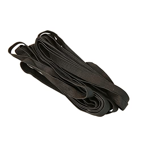 Gummiband Schwarz 10mm Breit - 10 Meter Gummilitze Elastisches Gummibänder Nähen Zum Nähen für Hosengummi DIY Handwerk Stoffe zum Nähen Nicht Leicht Verformbar - Elastisches Farbband Gummiband Schwarz 10mm Breit - 10 Meter Gummilitze Elastisches Gummibänder Nähen Zum Nähen für Hosengummi DIY Handwerk Stoffe zum Nähen Nicht Leicht Verformbar - Elastisches Farbband von BOKFJBP