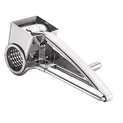 BOLLAER Rotary Käsereibe Gemüse Edelstahl Käsereibe Zerkleinerer Cutter Grinder von BOLLAER