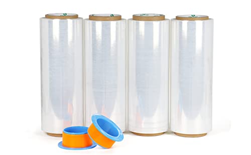 4 Rollen Stretchfolie Transparent Strechfolienrolle - Wickelfolie - Handstretchfolie 300mmx250m Verpackungsmaterial - Verpackungsfolie - Folie Für Möbel - Folien Für Umzug - Umzugsfolie,BOMEI PACK 4 Rollen Stretchfolie Transparent Strechfolienrolle - Wickelfolie - Handstretchfolie 300mmx250m Verpackungsmaterial - Verpackungsfolie - Folie Für Möbel - Folien Für Umzug - Umzugsfolie,BOMEI PACK von BOMEI PACK