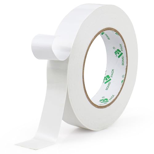 BOMEI PACK 25mmx20m Teppichbänder Doppelseitiges Klebeband für Teppiche und Bodenbelag, Abnehmbares Mehrzweck-Teppichbandtuch Teppichen im Innenbereich BOMEI PACK 25mmx20m Teppichbänder Doppelseitiges Klebeband für Teppiche und Bodenbelag, Abnehmbares Mehrzweck-Teppichbandtuch Teppichen im Innenbereich von BOMEI PACK