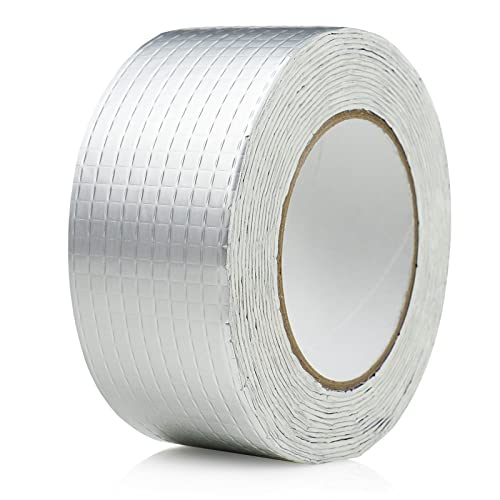 BOMEI PACK Butylband Wasserfestes Klebeband - 1.5mm x 50 mm x 5 m-Wasserdichtes Klebeband-Dichtband Leckagebeweis selbstklebend - -Unterwasser Klebeband - Aluminiumfolie Abdichtungsband BOMEI PACK Butylband Wasserfestes Klebeband - 1.5mm x 50 mm x 5 m-Wasserdichtes Klebeband-Dichtband Leckagebeweis selbstklebend - -Unterwasser Klebeband - Aluminiumfolie Abdichtungsband von BOMEI PACK