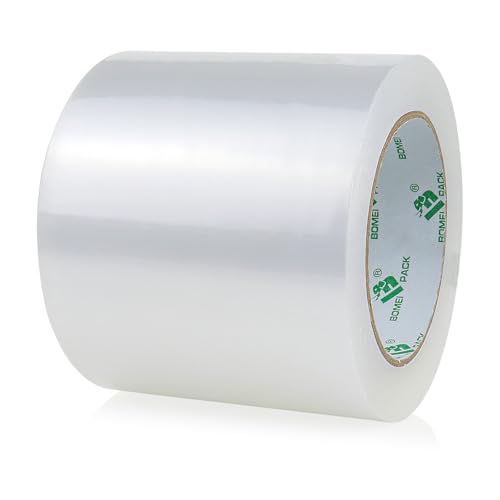 BOMEI PACK Paketklebeband Klebeband Packband Verpackungsband Kartonband 100mmx100m Verpackungsmaterial für Pakete und Karton Packband mit hoher Klebkraft in Profi-Qualität von BOMEI PACK