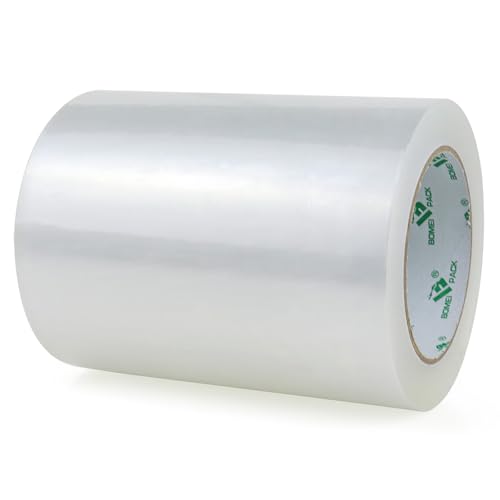 BOMEI PACK Paketklebeband Klebeband Packband Verpackungsband Kartonband 150mmx100m Verpackungsmaterial für Pakete und Karton Packband mit hoher Klebkraft in Profi-Qualität von BOMEI PACK