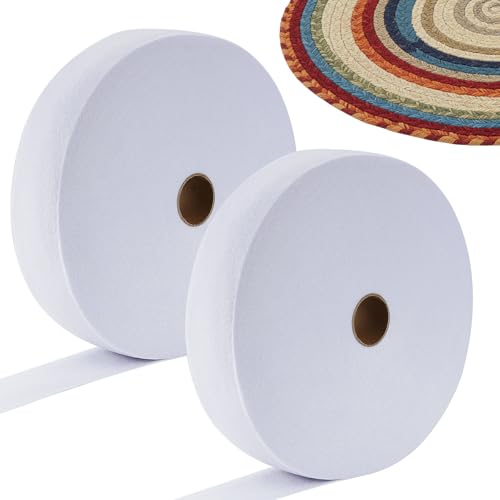 Jelly Roll Schlagstreifen, 5,4 cm x 91,4 m (2 Stück) – Baumwoll-Mischgewebe, Quiltstoff zum Nähen, Basteln und für DIY-Projekte, vorgeschnittene Watterollen von BOMEX