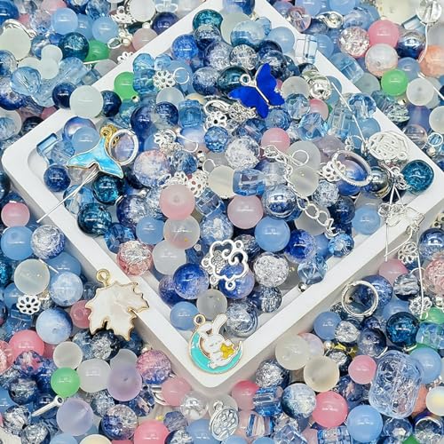 250 G Glass Beads Glasperlen Für Armbänder Runde Spray Painted Crackle Glasperlen Sortiment Schmuckperlen Zum Auffädeln Glasperlen Zum Auffädeln Für Schmuckherstellung Und Diy Handwerk Dekor 250 G Glass Beads Glasperlen Für Armbänder Runde Spray Painted Crackle Glasperlen Sortiment Schmuckperlen Zum Auffädeln Glasperlen Zum Auffädeln Für Schmuckherstellung Und Diy Handwerk Dekor von BOMULEZG
