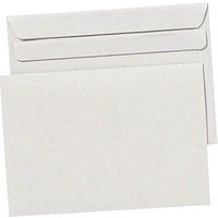 BONG Briefumschläge DIN C6 ohne Fenster grau selbstklebend 1.000 St. von BONG