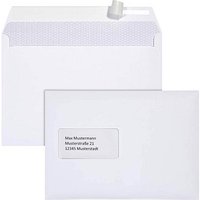 BONG Briefumschläge TopSTAR DIN C5 mit Fenster hochweiß haftklebend 25 St. BONG Briefumschläge TopSTAR DIN C5 mit Fenster hochweiß haftklebend 25 St. von BONG