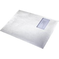 BONG Versandtaschen Tyvek® Pocket DIN C4 mit Fenster weiß 100 St. von BONG