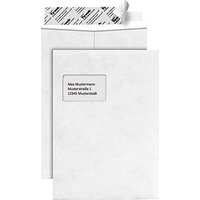 BONG Versandtaschen Tyvek® Pocket DIN C4 mit Fenster weiß 20 St. von BONG