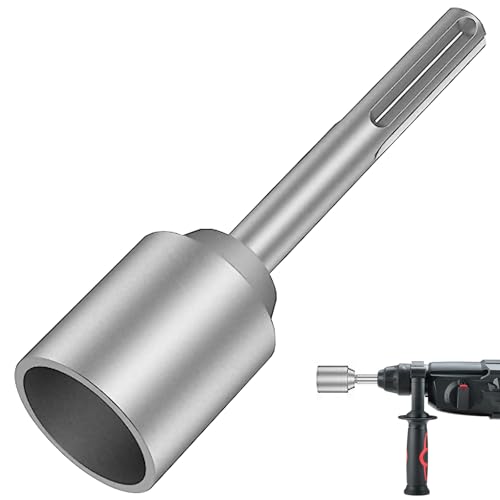 T-Pfostentreiber, Tiefenerder Pfahlramme SDS Max Shank Fünfnuten-Schaft ∅45 mm Bohrtiefe 50 mm Stahl-Zaunpfosten Treiber Handpfostenstampfer Schlagbohraufsatz T-Pfostentreiber, Tiefenerder Pfahlramme SDS Max Shank Fünfnuten-Schaft ∅45 mm Bohrtiefe 50 mm Stahl-Zaunpfosten Treiber Handpfostenstampfer Schlagbohraufsatz von BONJUME