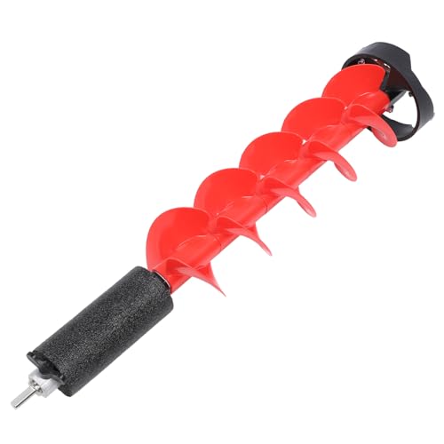 BONKZEBU 28 -Zoll -Eis Auger -Kit, Nylon -Bohrer -Stahlschneider, 6 -Zoll -Schnittdurchmesser Eisbohrersne mit Positionierer, Eisfischereisenschnecken für Bohrer, Bohreisschnecken BONKZEBU 28 -Zoll -Eis Auger -Kit, Nylon -Bohrer -Stahlschneider, 6 -Zoll -Schnittdurchmesser Eisbohrersne mit Positionierer, Eisfischereisenschnecken für Bohrer, Bohreisschnecken von BONKZEBU