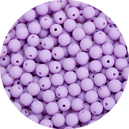 500 Stück 8 mm matt-hellviolette Acryl-Perlen, mattierte, runde Acrylkugeln, Gumball-Perlen, Kaugummi-Perlen, dicke Perlen, Kunststoff-Harzperlen für Halsketten und Armbänder, Bastelbedarf 500 Stück 8 mm matt-hellviolette Acryl-Perlen, mattierte, runde Acrylkugeln, Gumball-Perlen, Kaugummi-Perlen, dicke Perlen, Kunststoff-Harzperlen für Halsketten und Armbänder, Bastelbedarf von BONNY BOXX