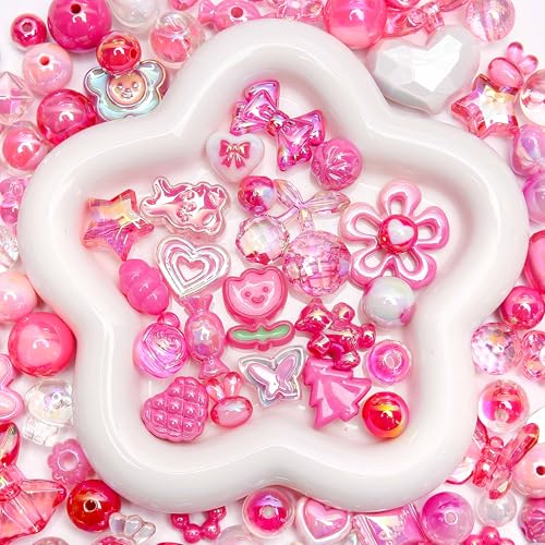 BONNY BOXX 100 g gemischte Premium-UV-beschichtete, schillernde Acrylperlen, Pastellfarben, Bastelperlen für Schmuckherstellung, DIY-Armbänder, Halsketten, Ohrringe, Schlüsselanhänger, Harzkunst BONNY BOXX 100 g gemischte Premium-UV-beschichtete, schillernde Acrylperlen, Pastellfarben, Bastelperlen für Schmuckherstellung, DIY-Armbänder, Halsketten, Ohrringe, Schlüsselanhänger, Harzkunst von BONNY BOXX