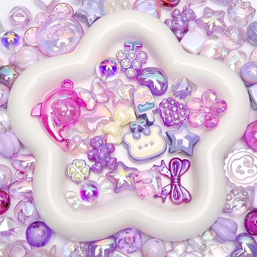 BONNY BOXX 100 g gemischte Premium-UV-beschichtete, schillernde Acrylperlen, Pastellfarben, Bastelperlen für Schmuckherstellung, DIY-Armbänder, Halsketten, Ohrringe, Schlüsselanhänger, Harzkunst BONNY BOXX 100 g gemischte Premium-UV-beschichtete, schillernde Acrylperlen, Pastellfarben, Bastelperlen für Schmuckherstellung, DIY-Armbänder, Halsketten, Ohrringe, Schlüsselanhänger, Harzkunst von BONNY BOXX