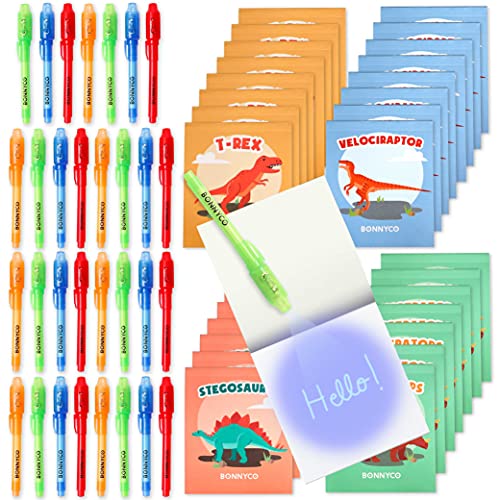 BONNYCO UV Stift und Notizbuch, 32 Stück Dino Mitgebsel Kindergeburtstag Junge & Mädchen | Kindergeburtstag Gastgeschenke, Adventskalender & Kleine Geschenke für Kinder - Dino Geburtstag Deko BONNYCO UV Stift und Notizbuch, 32 Stück Dino Mitgebsel Kindergeburtstag Junge & Mädchen | Kindergeburtstag Gastgeschenke, Adventskalender & Kleine Geschenke für Kinder - Dino Geburtstag Deko von BONNYCO